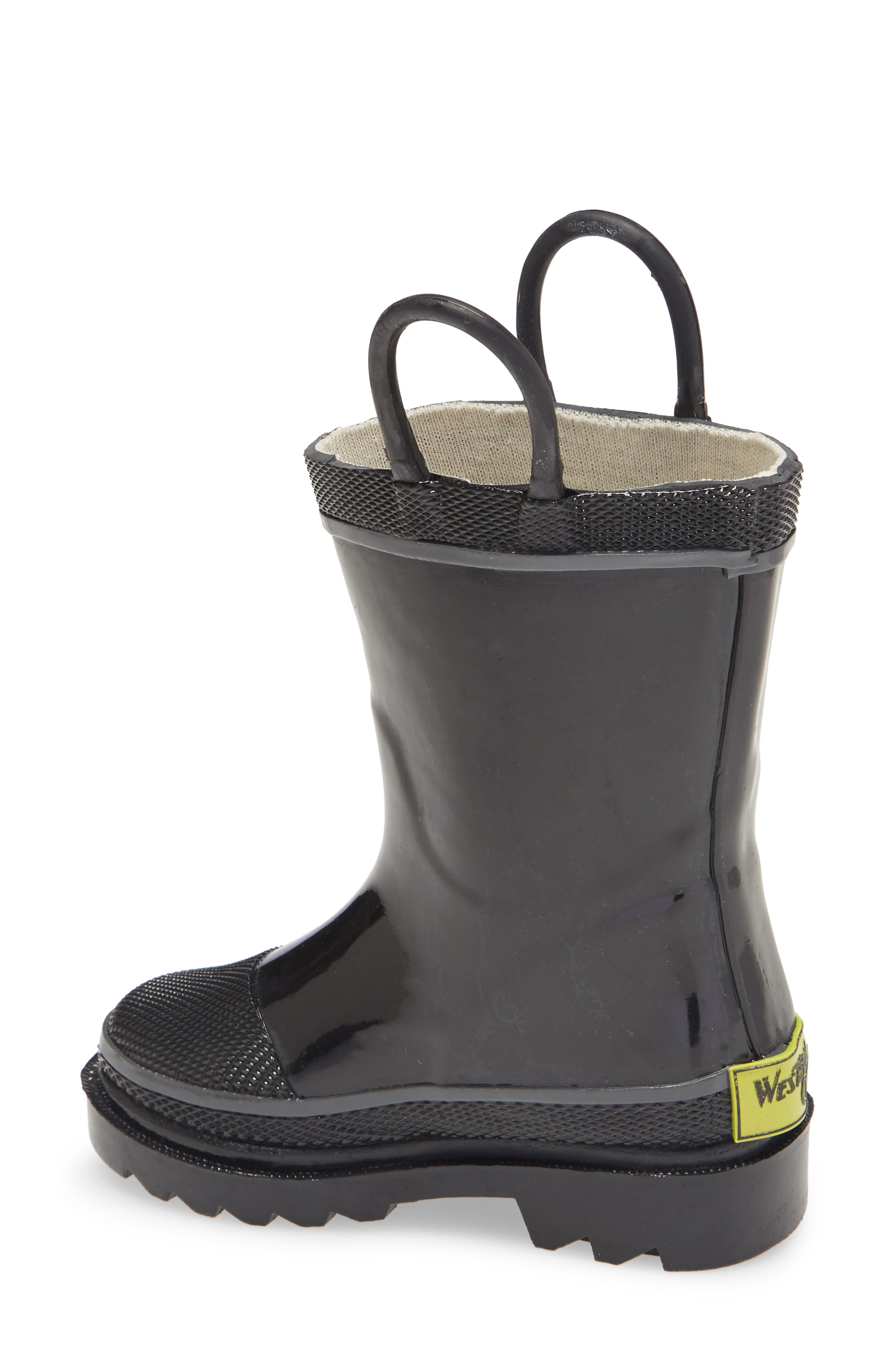Western Chief Fire Chief 2 Rain Boot, Alternate, color, Black