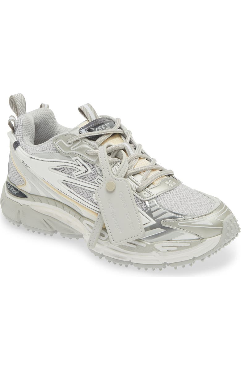 Off-White Out Walking Be Right Back Sneaker, Main, color, Grey-Silver