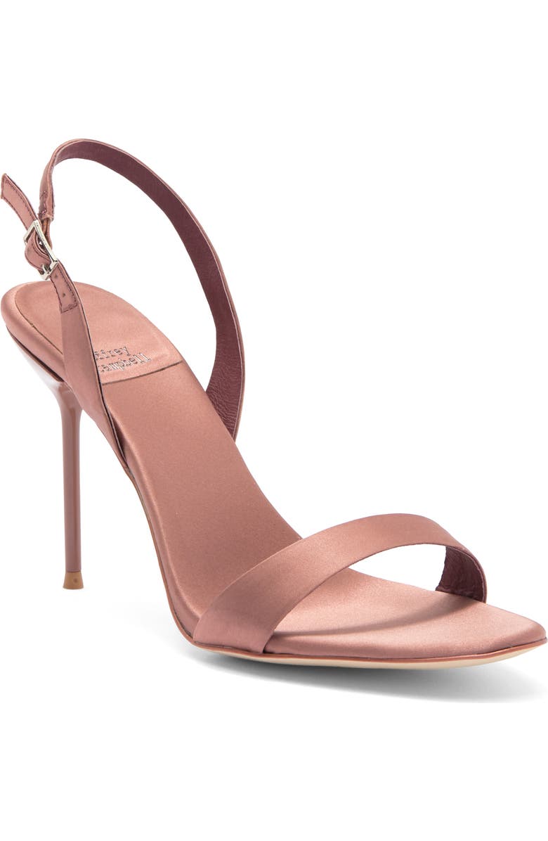 Jeffrey Campbell Go-Getter Sandal, Main, color, Deep Natural Satin