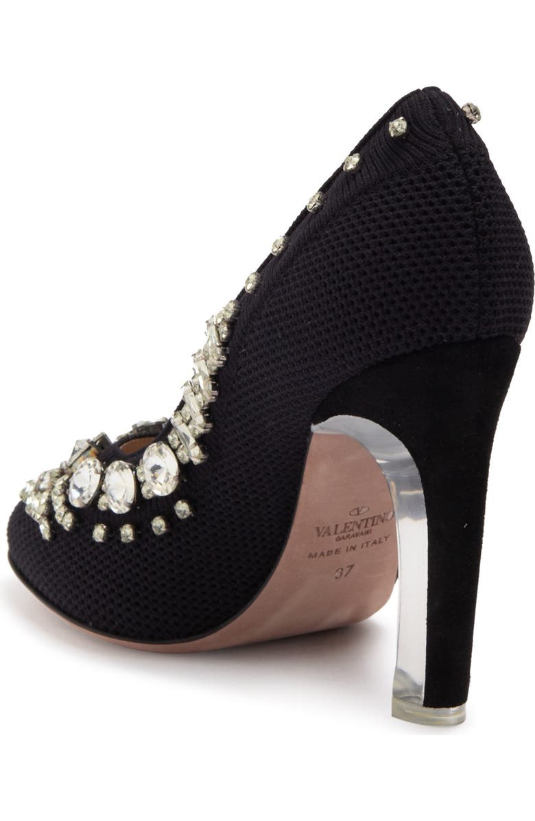 Valentino Garavani Emebllished Pump, Alternate, color,