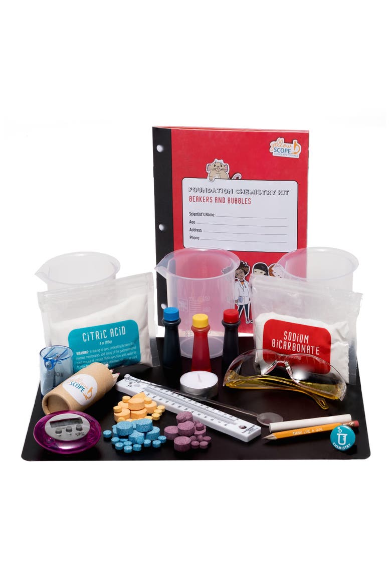 Foundation Chemistry: Beakers & Bubbles Chemistry Kit, Alternate, color, NO COLOR