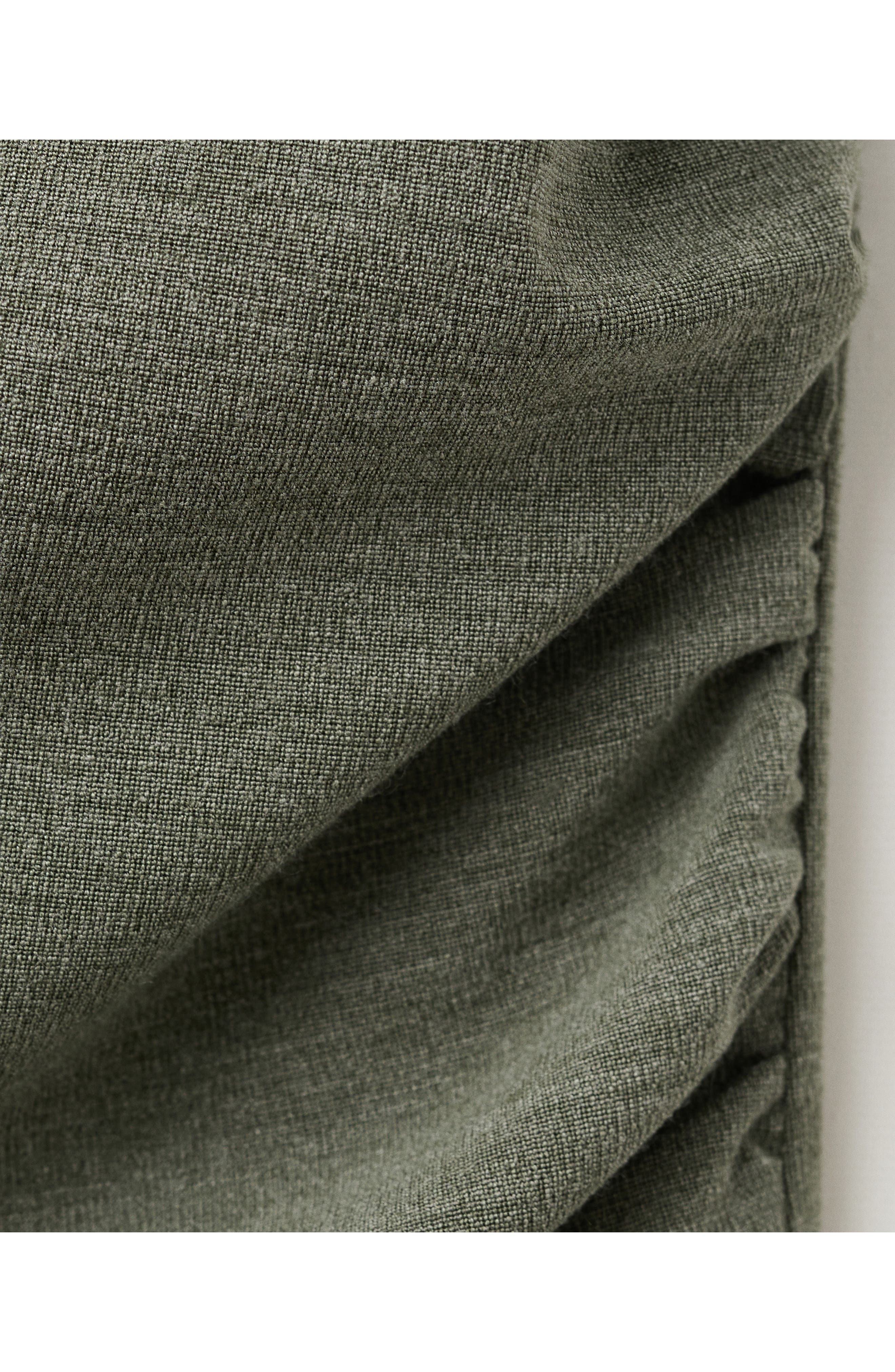 Ruched Sleeveless Midi Dress - image 2