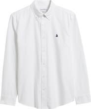 Nordstrom Sailboat Emblem Cotton Button-Down Oxford Shirt
