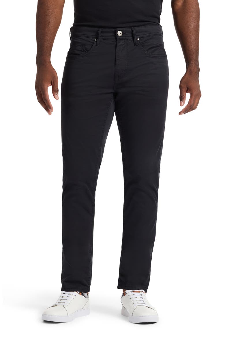Hagley Straight Leg Pants, Main, color, BLACK