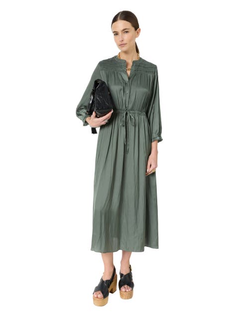 Rubie Satin Midi Dress