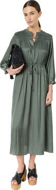 GERARD DAREL Rubie Satin Midi Dress