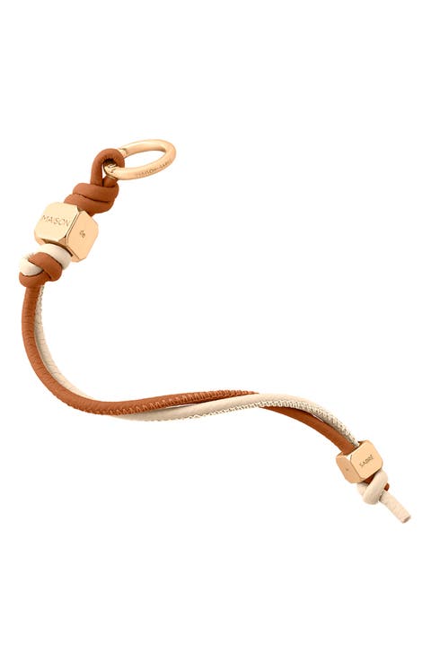 Leather Wristlet Charm