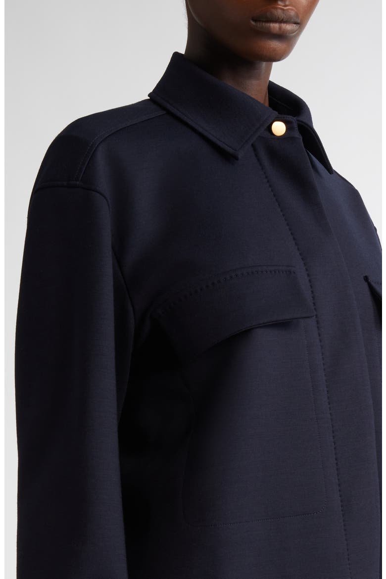 Talamo Wool Blend Milan Jersey Jacket, Alternate, color, ULTRAMARINE