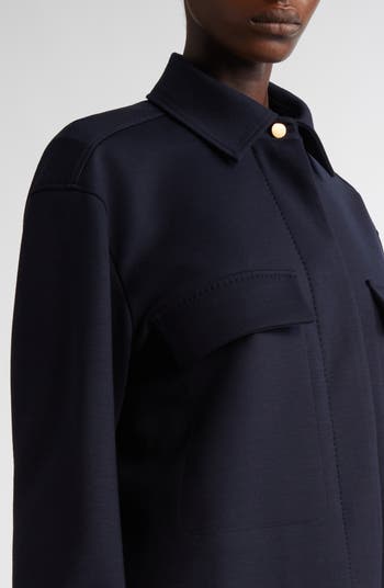 シンプル♪【Max Mara】Talamo ミラノニットジャケット☆2color MaxMara タラモ ミラノジャージークロップドジャケット♪ (Max