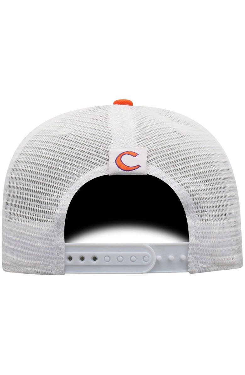 TOP OF THE WORLD Men's Top of the World Orange/White Clemson Tigers Trucker Snapback Hat, Alternate, color, Orange