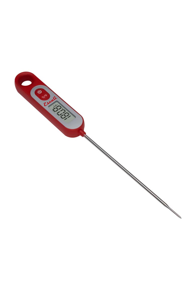 Digital Long Stem Thermometer, Main, color, Red