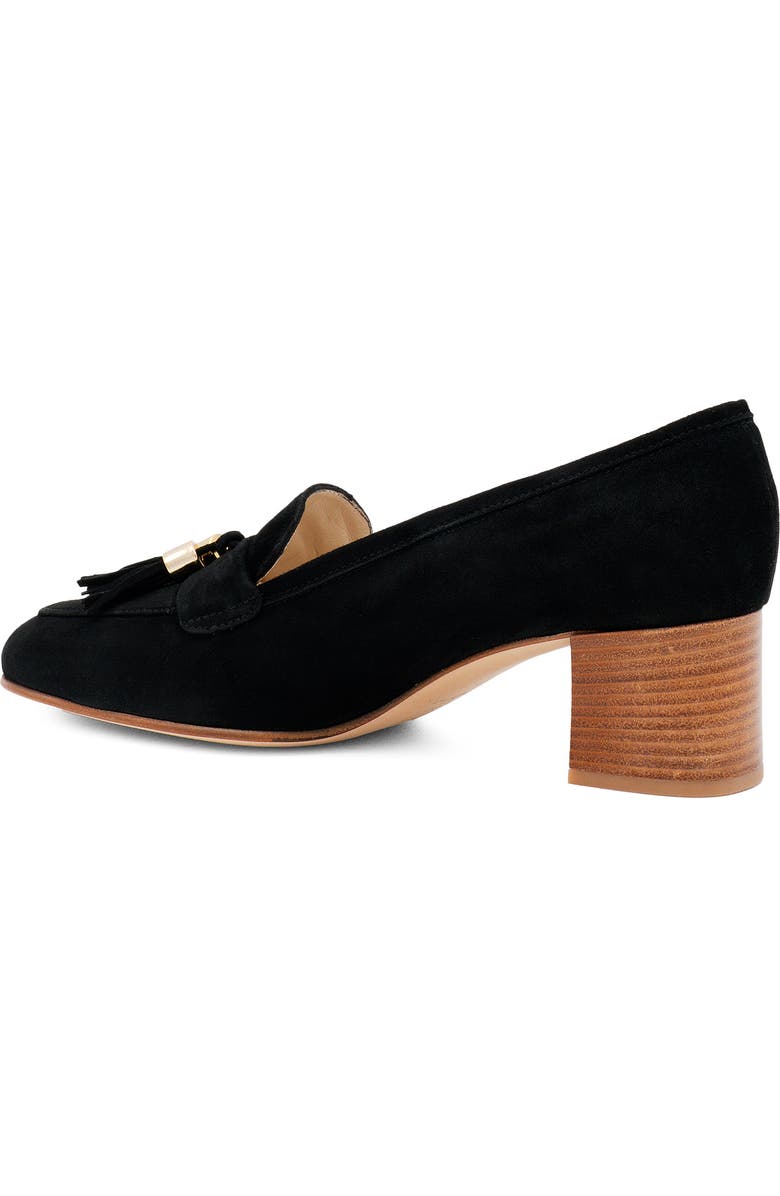 Amalfi by Rangoni Balcanico Tassel Pump, Alternate, color, Black Cashmere