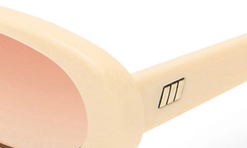 Le Specs Outta Love In Ecru/warm Brown Grad