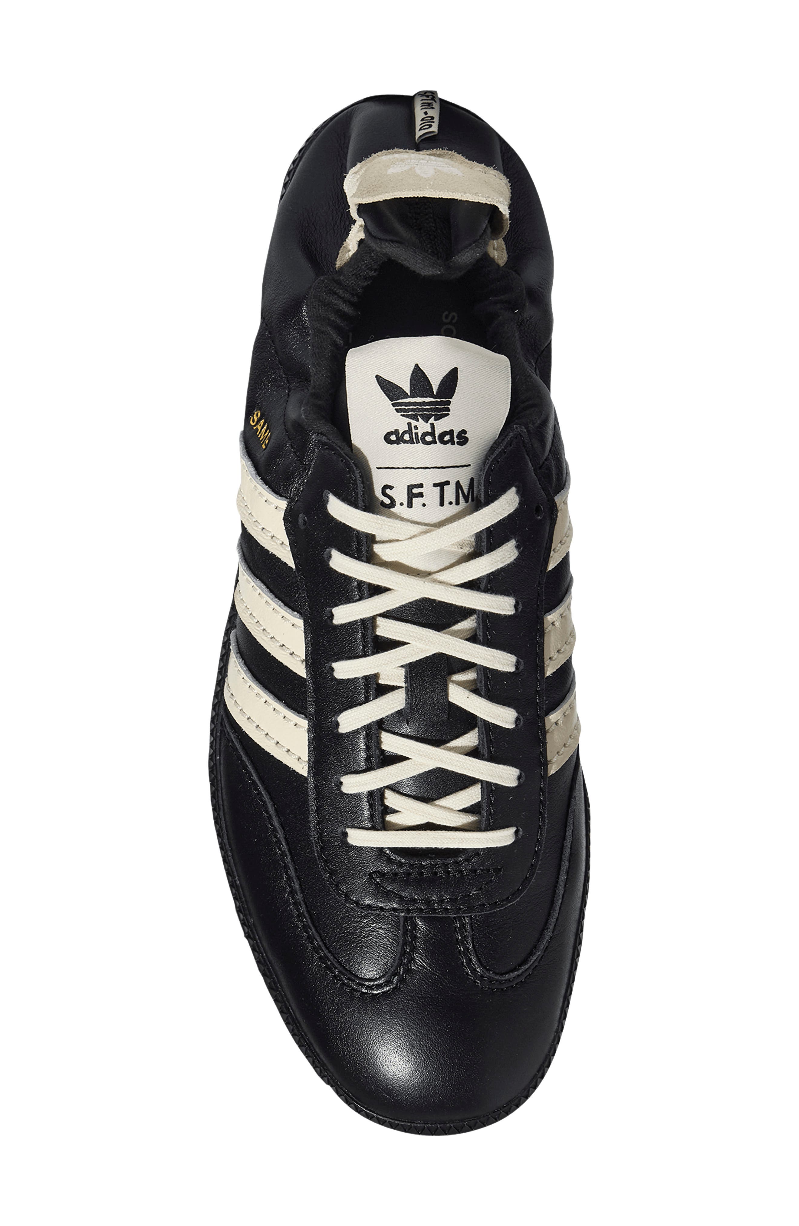 x Song for the Mute Samba OG Sneaker, Alternate, color, BLACK/ CREAM WHITE/ GOLD
