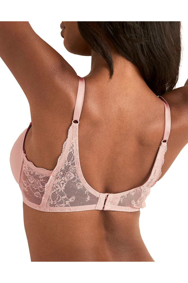Jennakate Push Up Demi Bra, Alternate, color, Medium beige