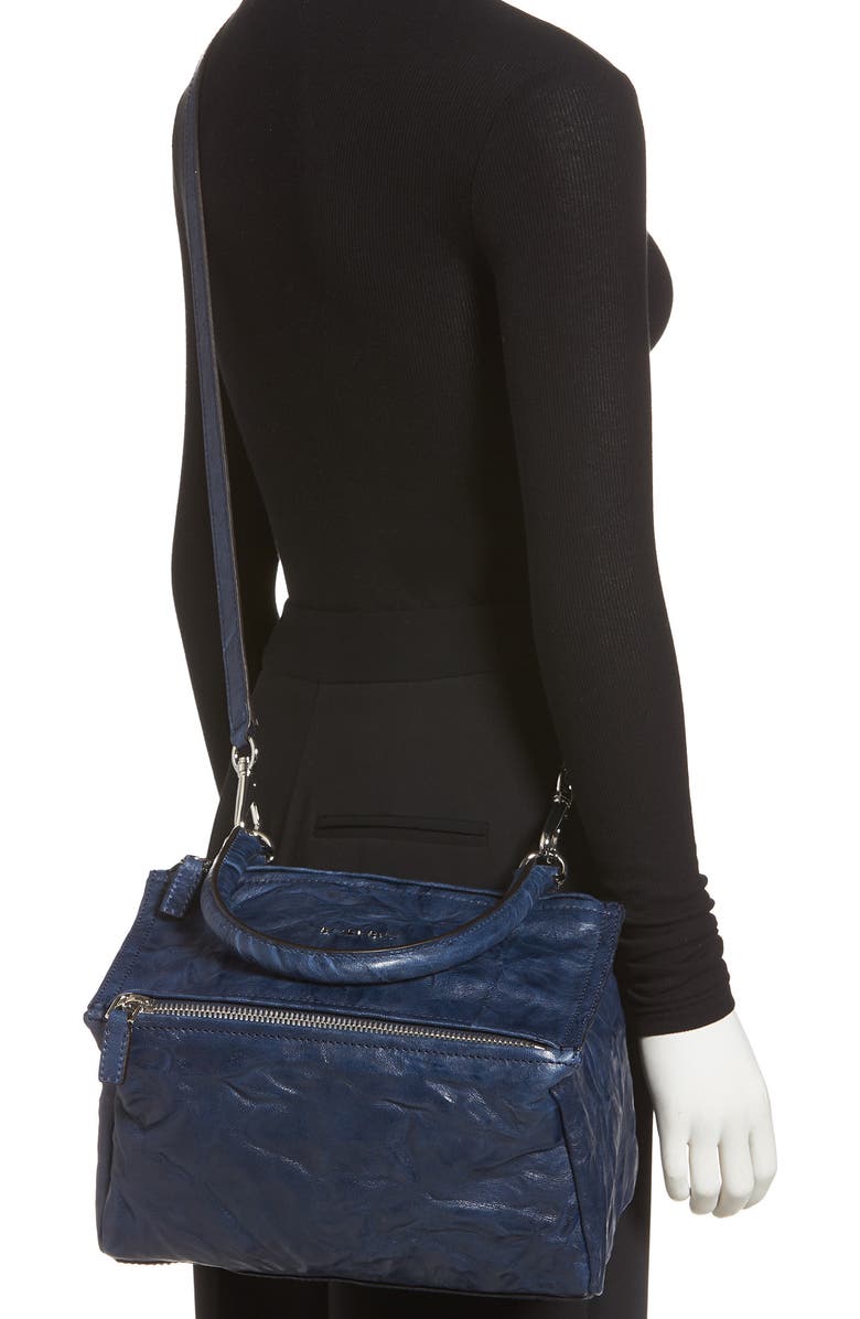 Givenchy Small Pepe Pandora Leather Shoulder Bag, Alternate, color,