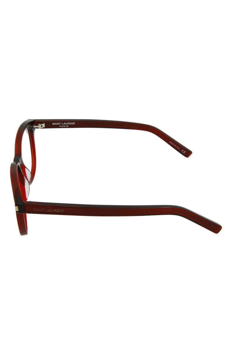 Saint Laurent 51mm Cat Eye Optical Frames, Alternate, color,