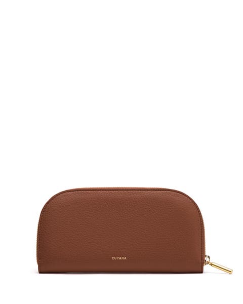 Curved Zip Wallet