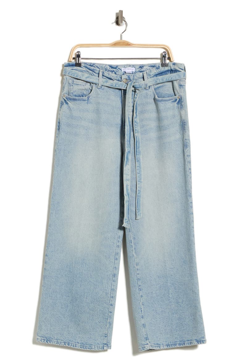 Good Waist Palazzo Crop Jeans, Main, color, INDIGO999