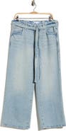 Good American Good Waist Palazzo Crop Jeans