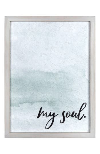 Parkland Collection Stratton Home Decor Traditional My Soul Wall Art In Green