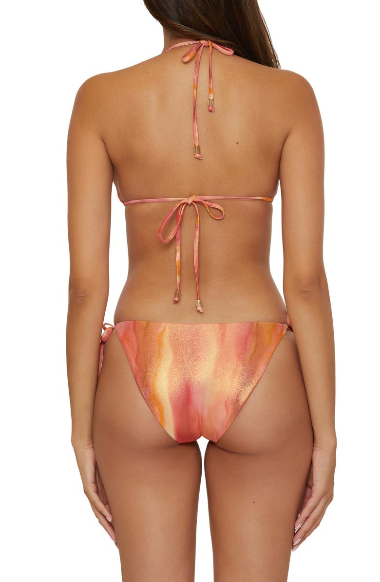 Becca Solar Energy Triangle Bikini Top, Alternate, color, Multi