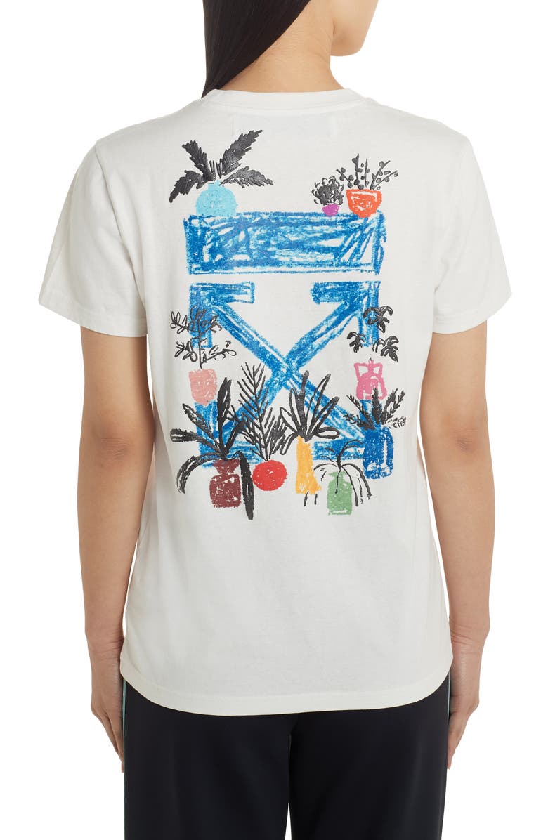 Off-White De Graft Arrows Casual Tee, Alternate, color, 