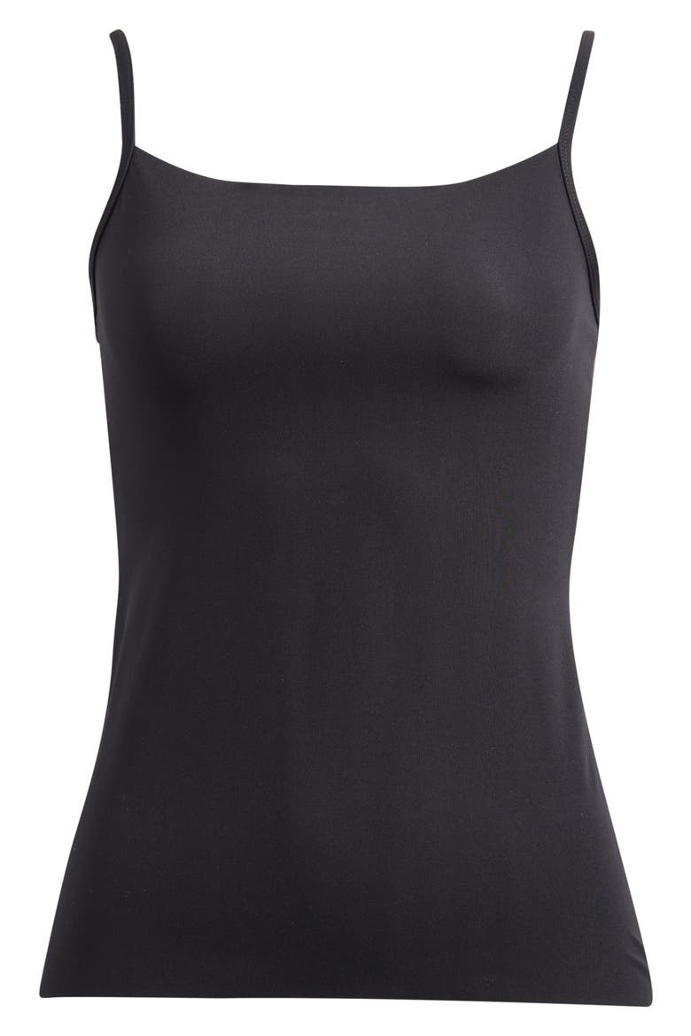 Invisible Edge Camisole, Alternate, color, BLACK