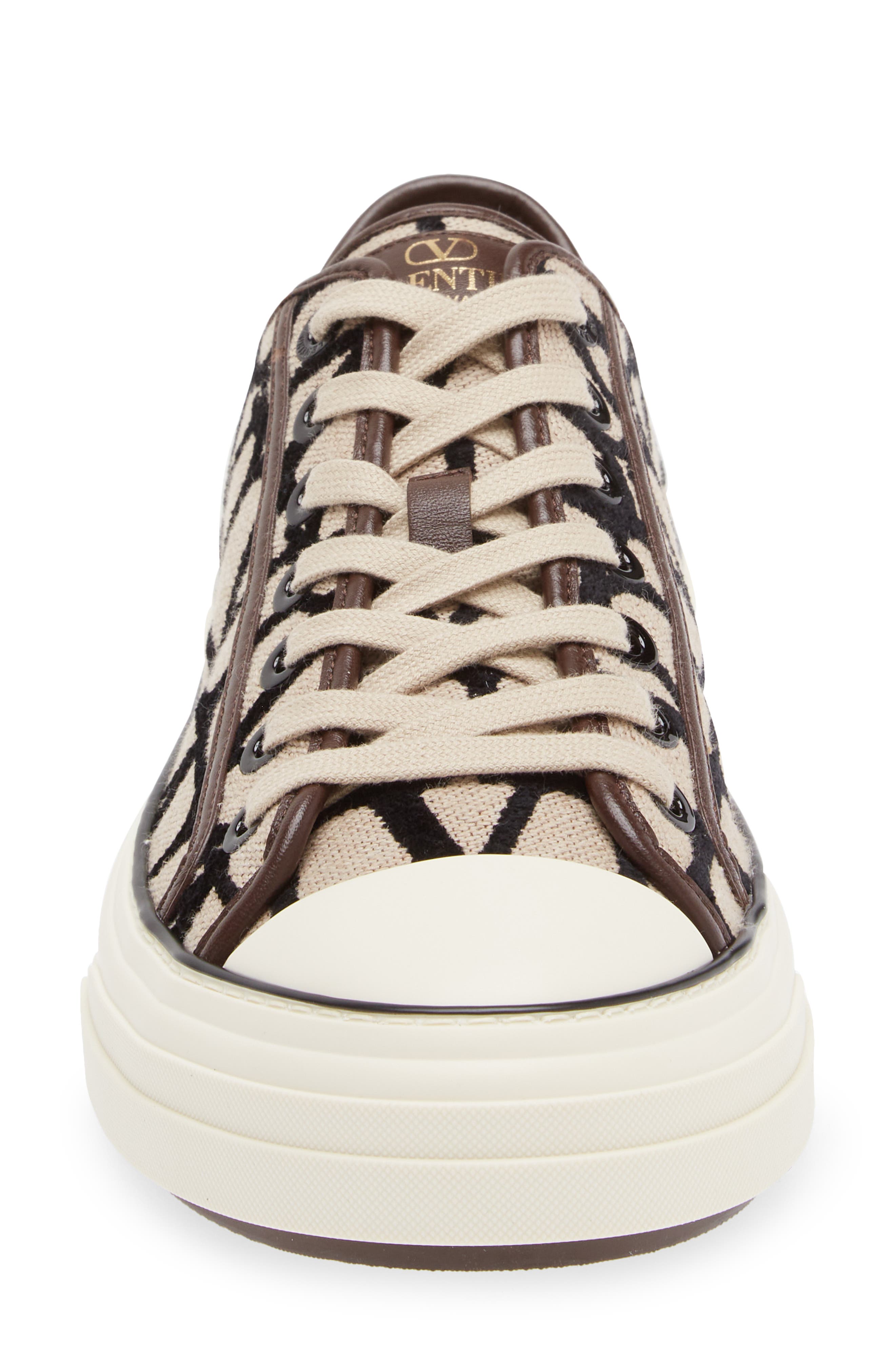 Valentino Garavani VLOGO Toile Low Top Sneaker, Alternate, color, 