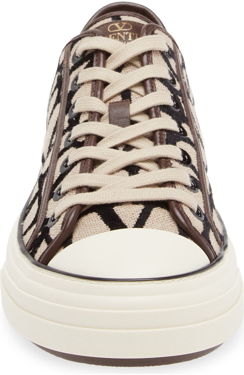 Valentino Garavani VLOGO Toile Low Top Sneaker, Alternate, color,