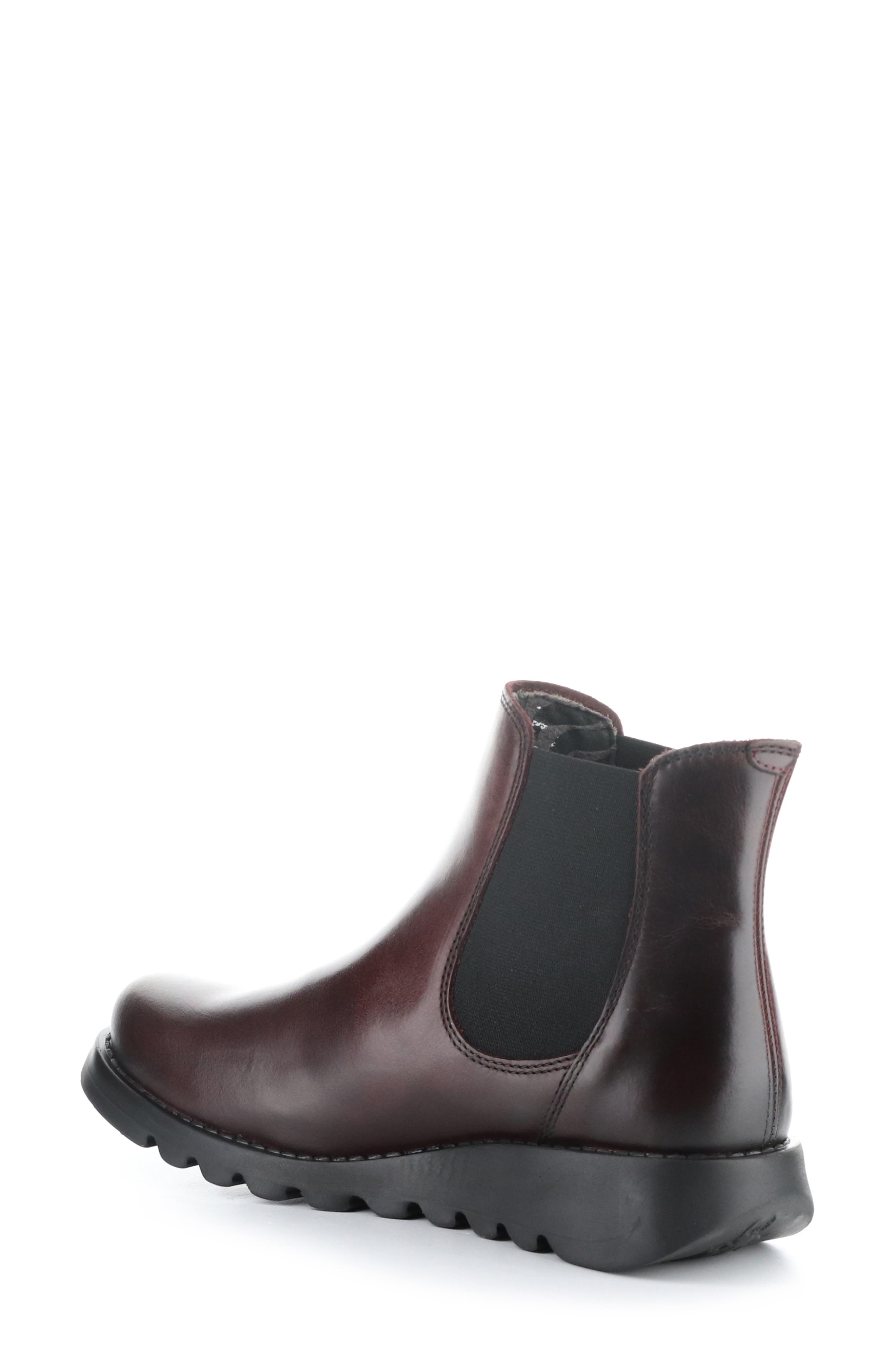 Fly London 'Salv' Chelsea Boot, Alternate, color, Wine Rug