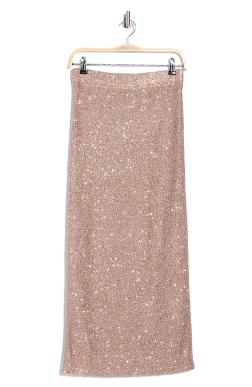 A.l.c Dana Sparkly Knit Skirt In Pink