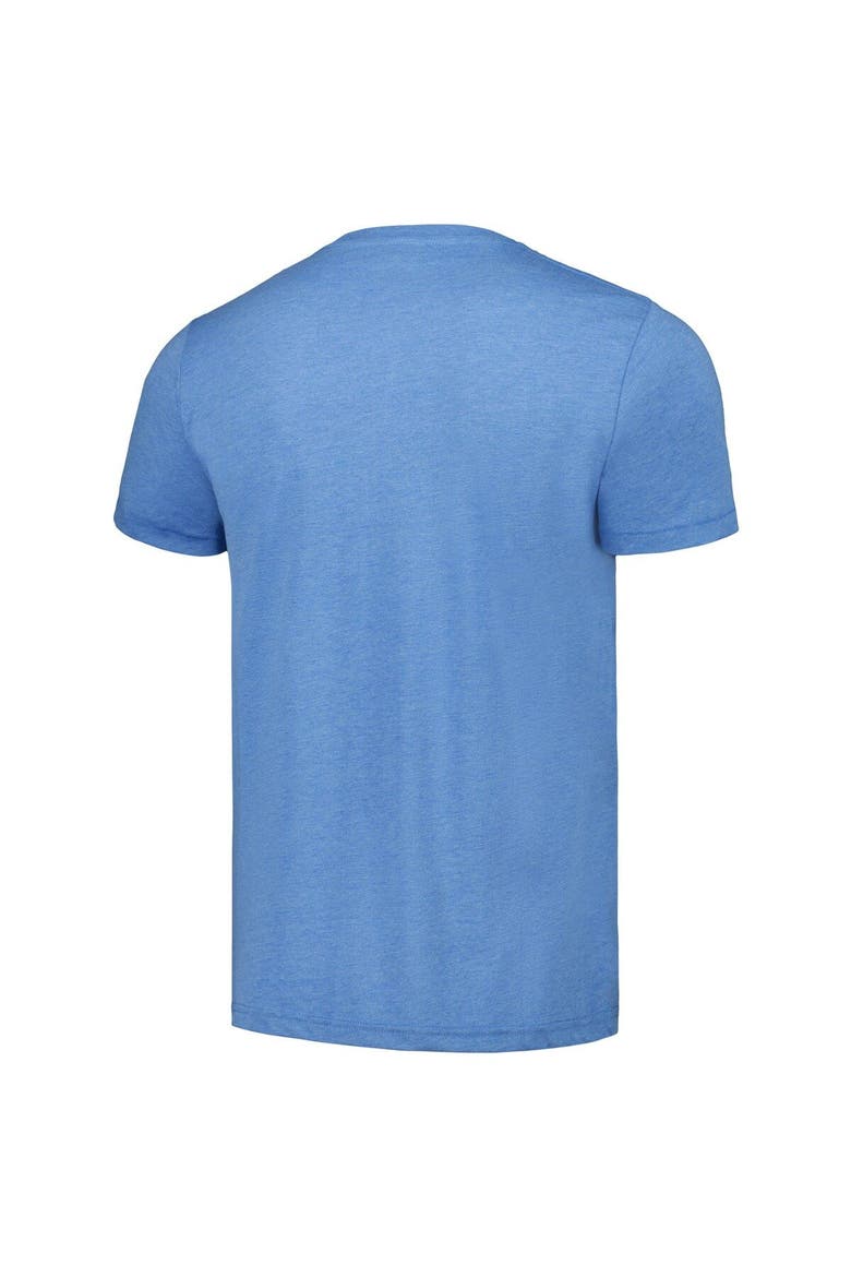 Men's Homage Light Blue Tampa Bay Rays Doodle Collection More Cowbell Tri-Blend T-Shirt, Alternate, color, Light Blue