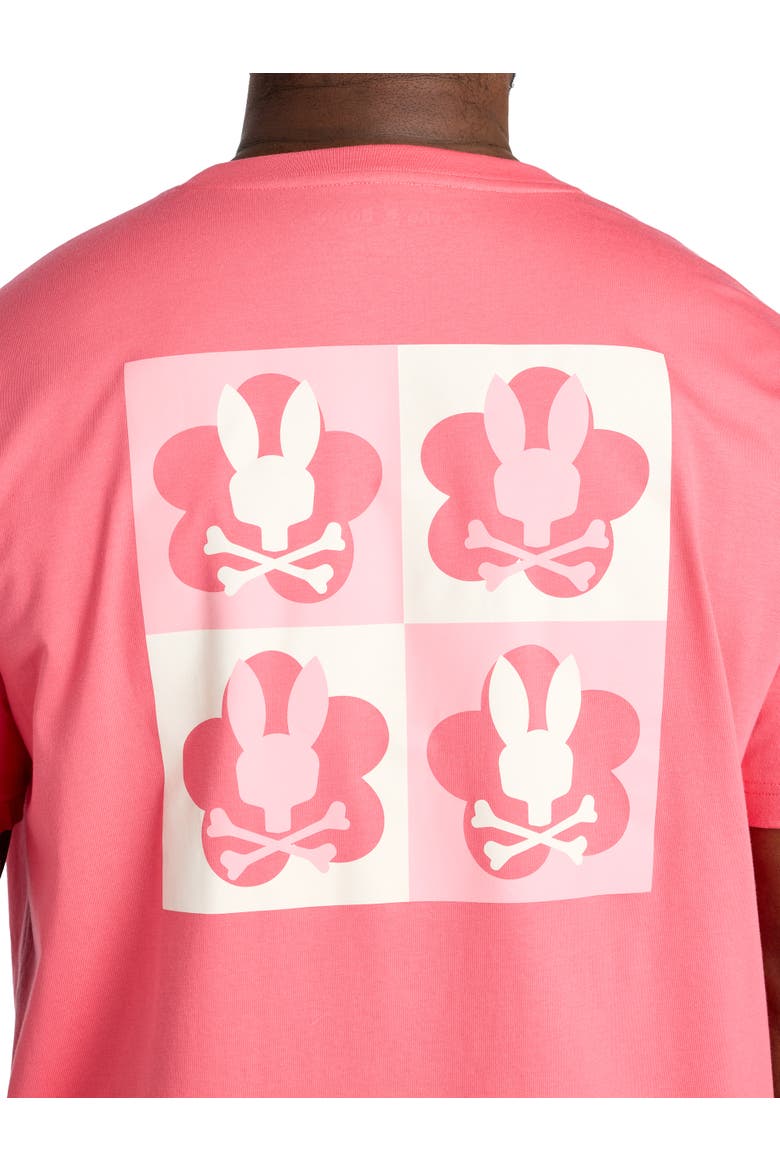 Big & Tall Aiden Graphic Tee, Alternate, color, SUNKISSED CORAL
