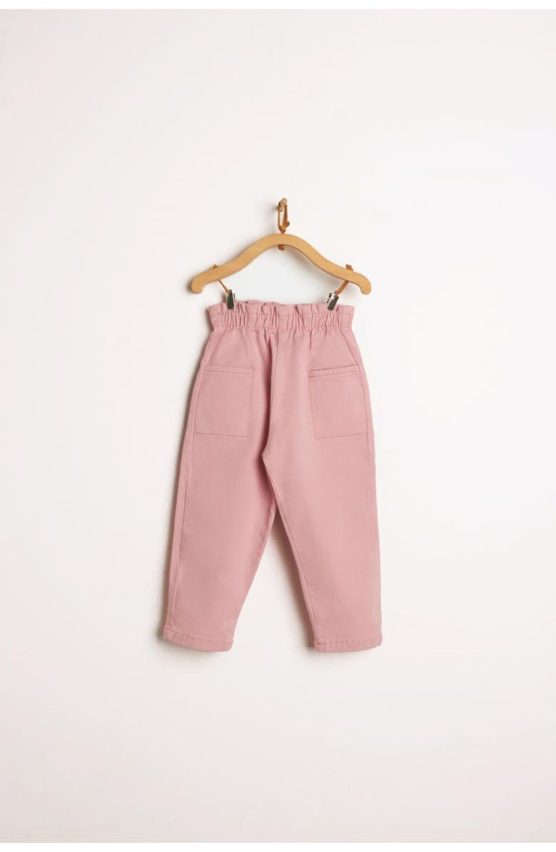 Babycottons Twill Pants for Little Kid, Alternate, color, Pink