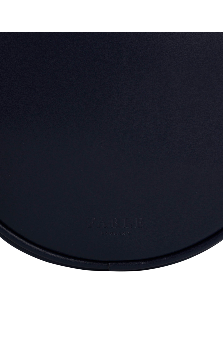 Fable England Chloe Admiral Circle Purse, Alternate, color, Navy