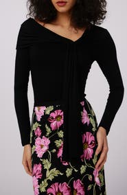 DVF Twila Asymmetric Top