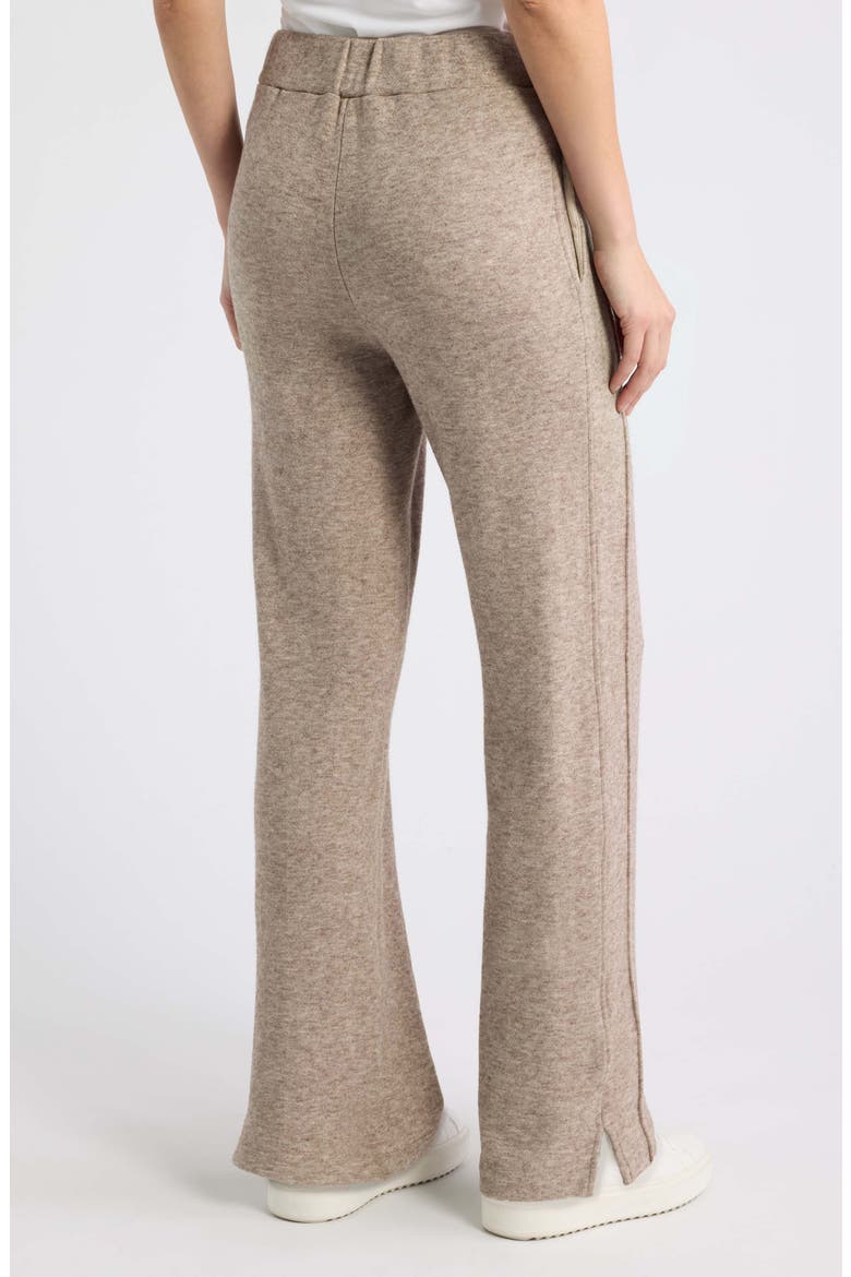 Soft Jersey Track Pants, Alternate, color, OATMEAL HEATHER
