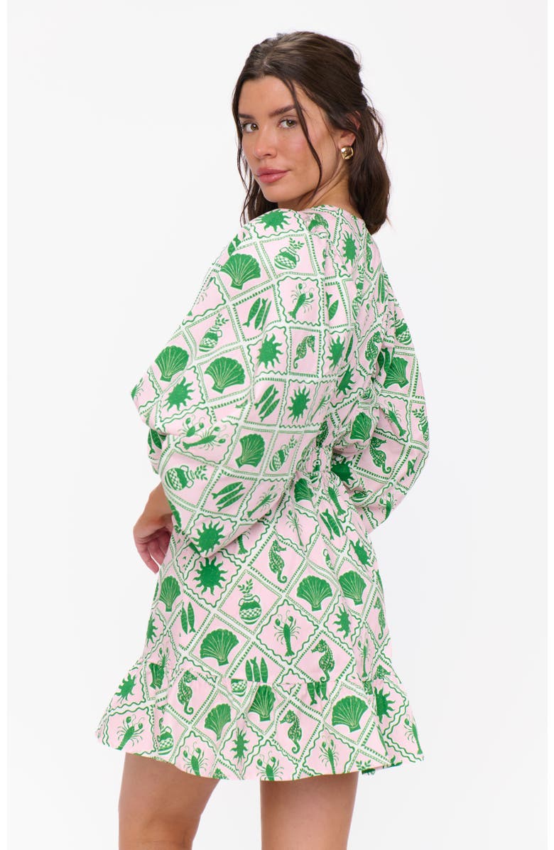 Show Me Your Mumu Hadley Mini Dress, Alternate, color, Coastal Collage