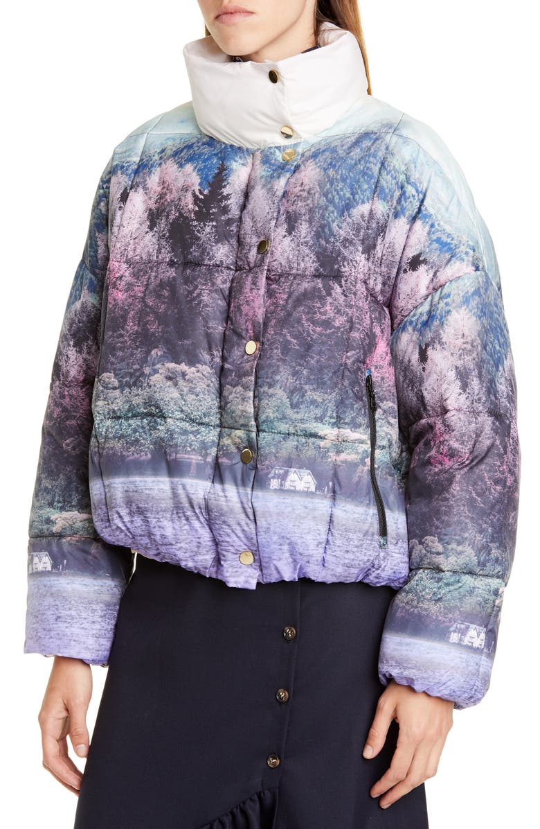 Baum und Pferdgarten Brietta Graphic Puffer Jacket, Alternate, color,