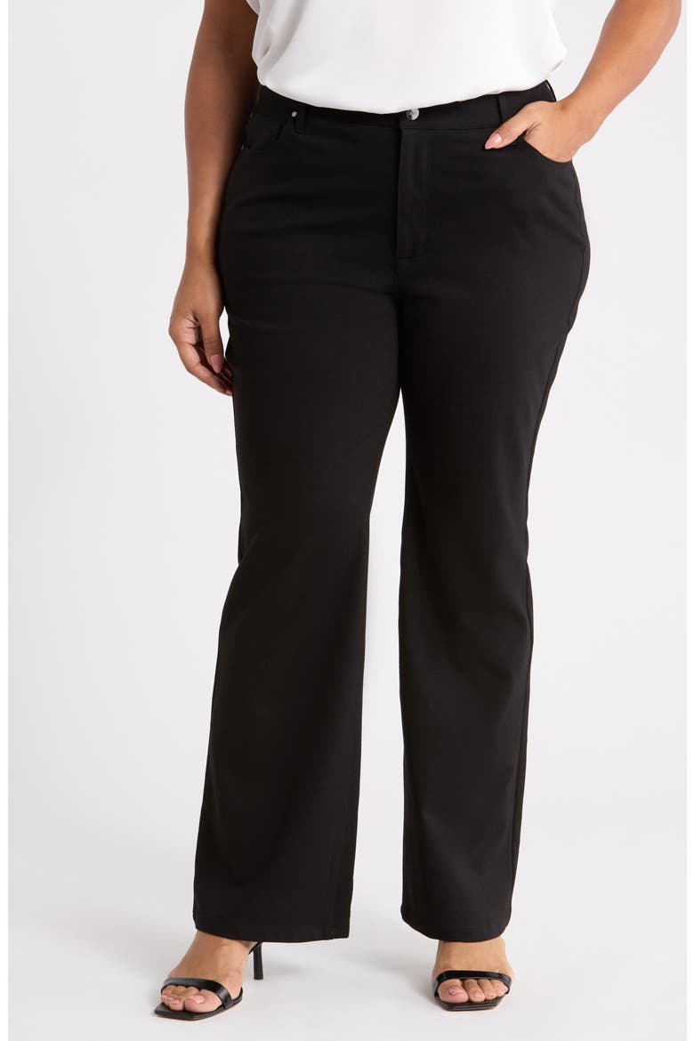 Lexington Bootcut Jeans, Main, color, JONES BLACK