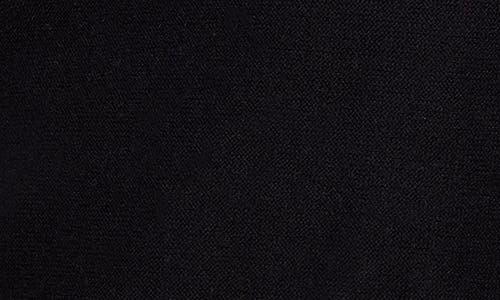Nic + Zoe Nic+zoe Baby Garter Crewneck Sweater In Black Onyx
