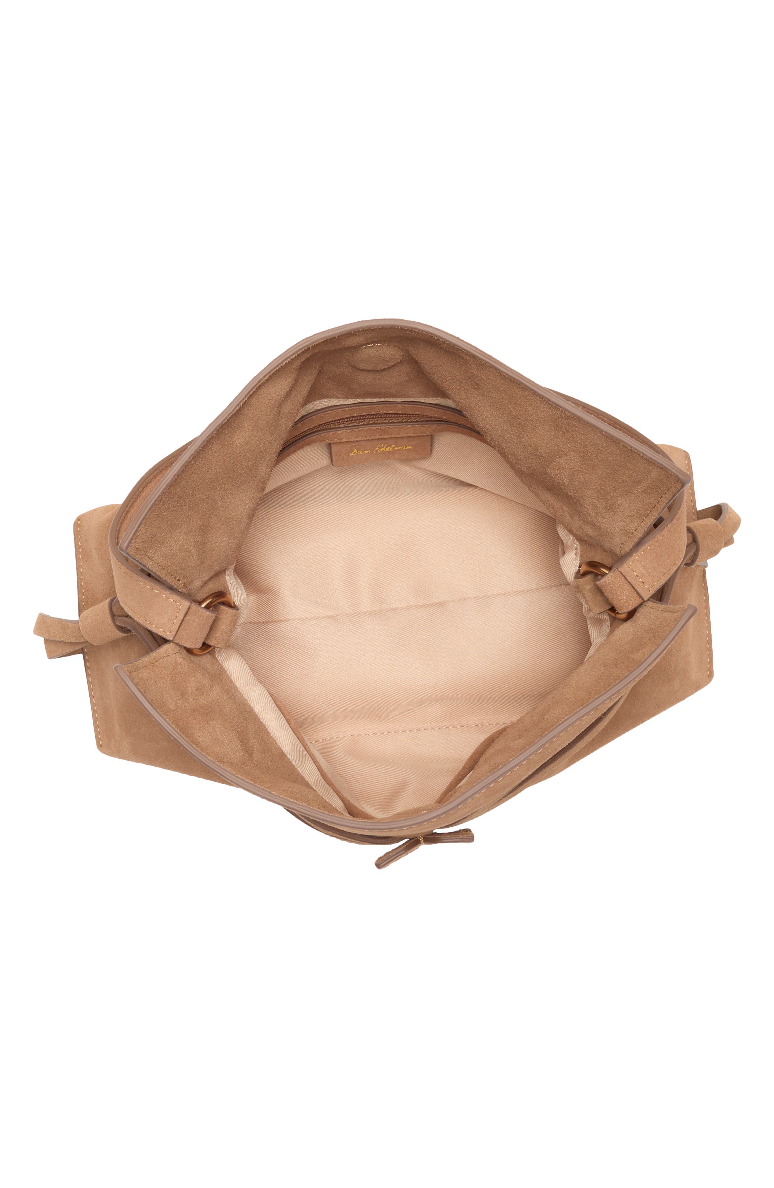 Poppy Small Drawstring Tote Bag, Alternate, color, TAN