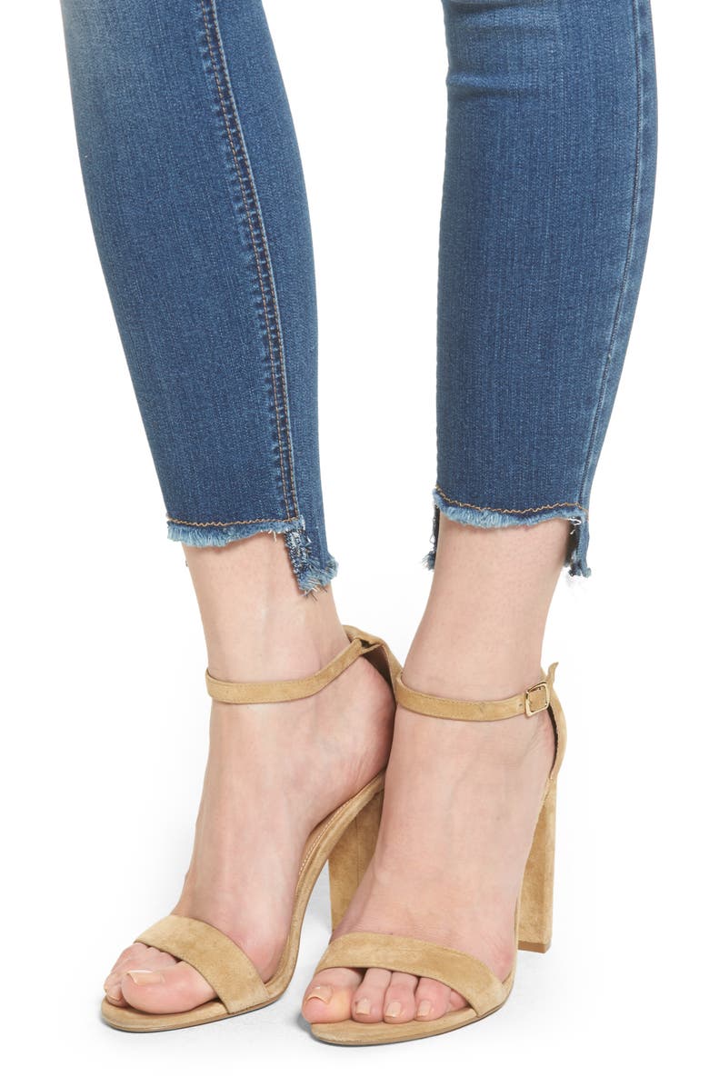 1822 Denim Step Hem Jeggings, Alternate, color, 