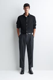 COS Pleated Wool Relaxed-fit Straight-leg Pants