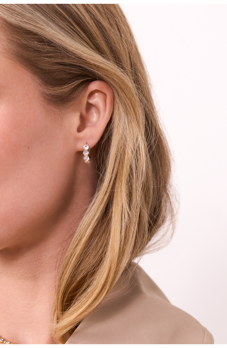 Electric Picks Daphne Hoops, Alternate, color, Gold