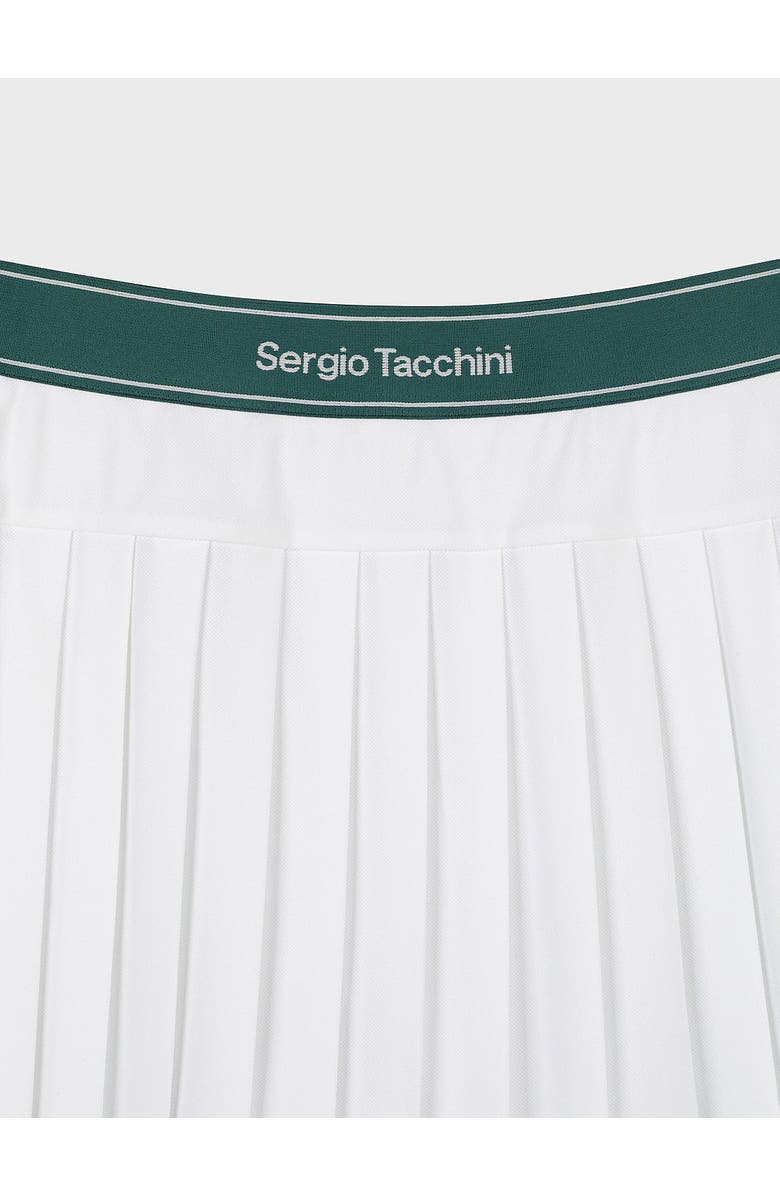 Sergio Tacchini MC Scratch Staff Pleated Skirt, Alternate, color, Off White