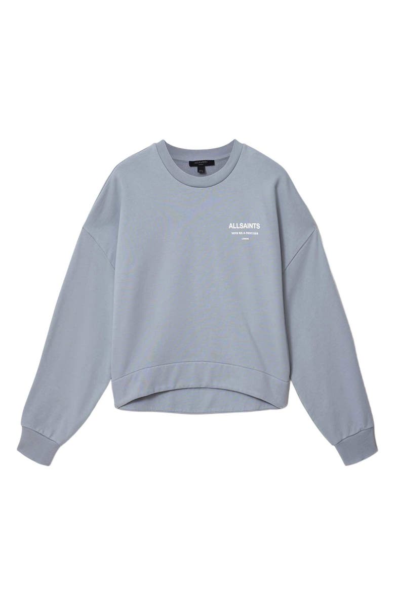 AllSaints Dreamer Lila Sweatshirt, Alternate, color, Quarry Blue