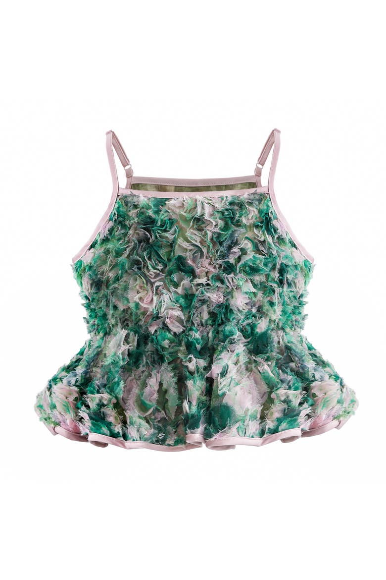 Zinnia Skirt Set, Alternate, color, Green