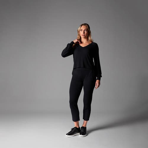 Tavi Rib Long Sleeve In Black